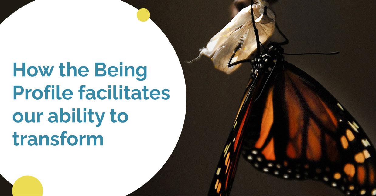 How the Being Profile facilitates our ability to transform